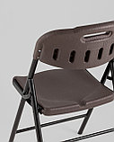 Стулья складные Stool Group банкетный коричневый под дерево, фото 7