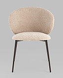 Стул Stool Group Блейз букле капучино каркас серо-коричневый, фото 5