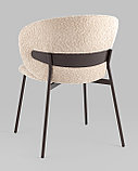 Стул Stool Group Блейз букле капучино каркас серо-коричневый, фото 8