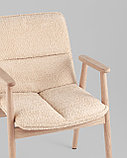 Стул Stool Group Philo с деревянными ножками, бежевый, фото 9