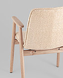 Стул Stool Group Philo с деревянными ножками, бежевый, фото 8