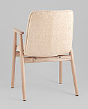 Стул Stool Group Philo с деревянными ножками, бежевый, фото 7