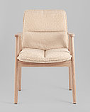 Стул Stool Group Philo с деревянными ножками, бежевый, фото 4