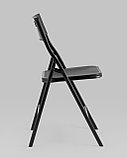 Комплект Stool Group Комплект раскладного стола и стульев Кейт черный, фото 7