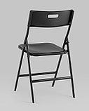 Комплект Stool Group Комплект раскладного стола и стульев Кейт черный, фото 9