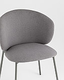 Стул Stool Group Блейз велюр серый, каркас серый, фото 8