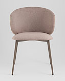 Стул Stool Group Блейз велюр бежевый, каркас бежево-серый, фото 3