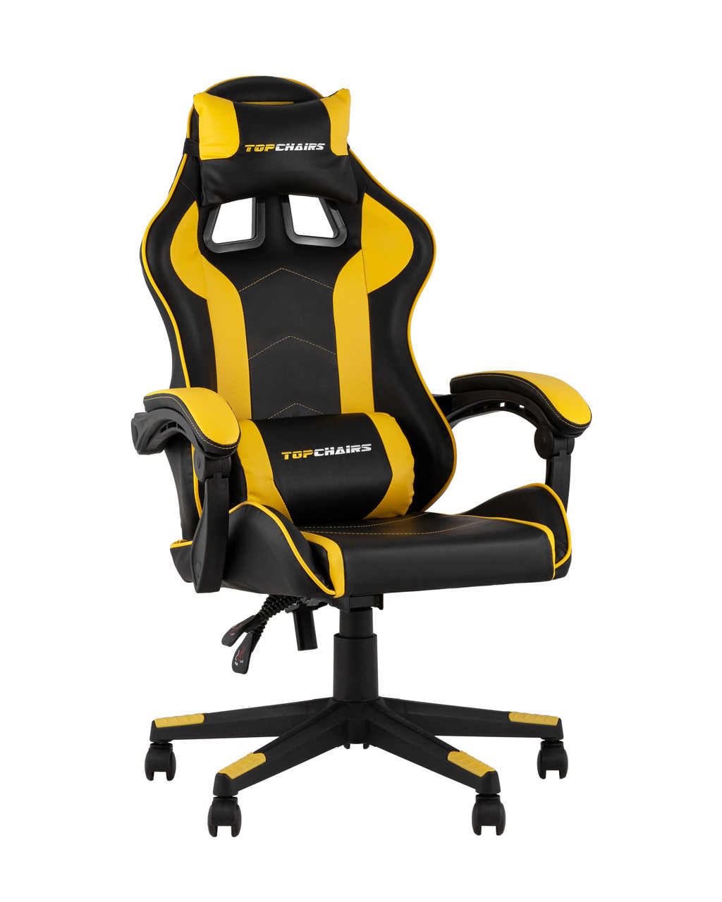 Компьютерное кресло TopChairs TopChairs Shadow черно-желтый