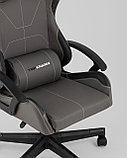 Кресло спортивное TopChairs TopChairs Wyvern серо-черный, фото 10