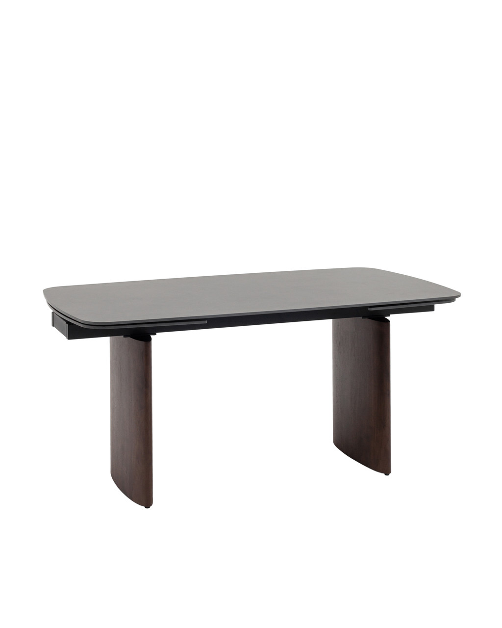 Обеденный стол Stool Group Астарта раскладной 160-240х90 керамика темная