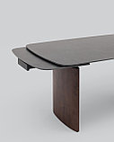 Обеденный стол Stool Group Астарта раскладной 160-240х90 керамика темная, фото 6