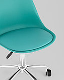 Стул офисный Stool Group BLOK SN пластиковый бирюзовый, фото 8