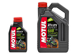 Масло для квадроциклов Motul ATV-UTV EXPERT 4T 10W40 4L