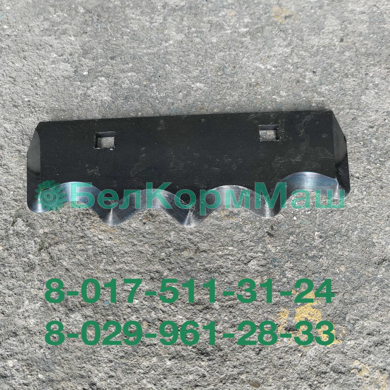 Нож основной (зубчатый) ИСРК-12.02.00.002 к кормораздатчику ИСРК-12 "Хозяин"