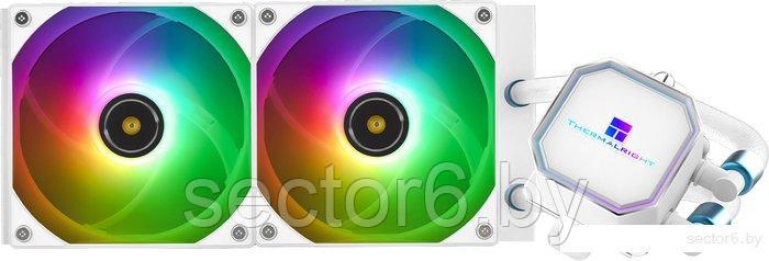 Кулер для процессора Thermalright Frozen Prism 240 ARGB (белый)