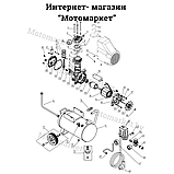 Трубка AC-127 головка цилиндра/обратный клапан, фото 2