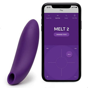 Вакуумно-волновой смарт-стимулятор клитора We-Vibe Melt 2 фиолетовый DEMO