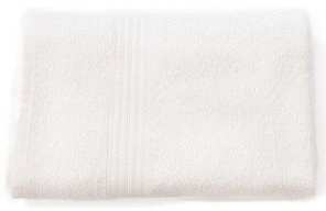 Полотенце махровое, 70х130, гладкокрашеное БАРКАС ТЕКС, модель косичка, цвет кремовый /УЗБЕКИСТАН/