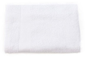 Полотенце махровое, 70х130, гладкокрашеное БАРКАС ТЕКС, модель перфект, цвет белый /УЗБЕКИСТАН/