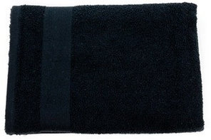 Полотенце махровое, 70х130, гладкокрашеное БАРКАС ТЕКС, модель глад, цвет черный /УЗБЕКИСТАН/