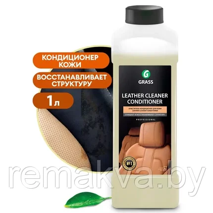 Чистящее средство и полирующее средство для различных поверхностей и помещений "Leather Cleaner" (канистра 1 л, фото 2