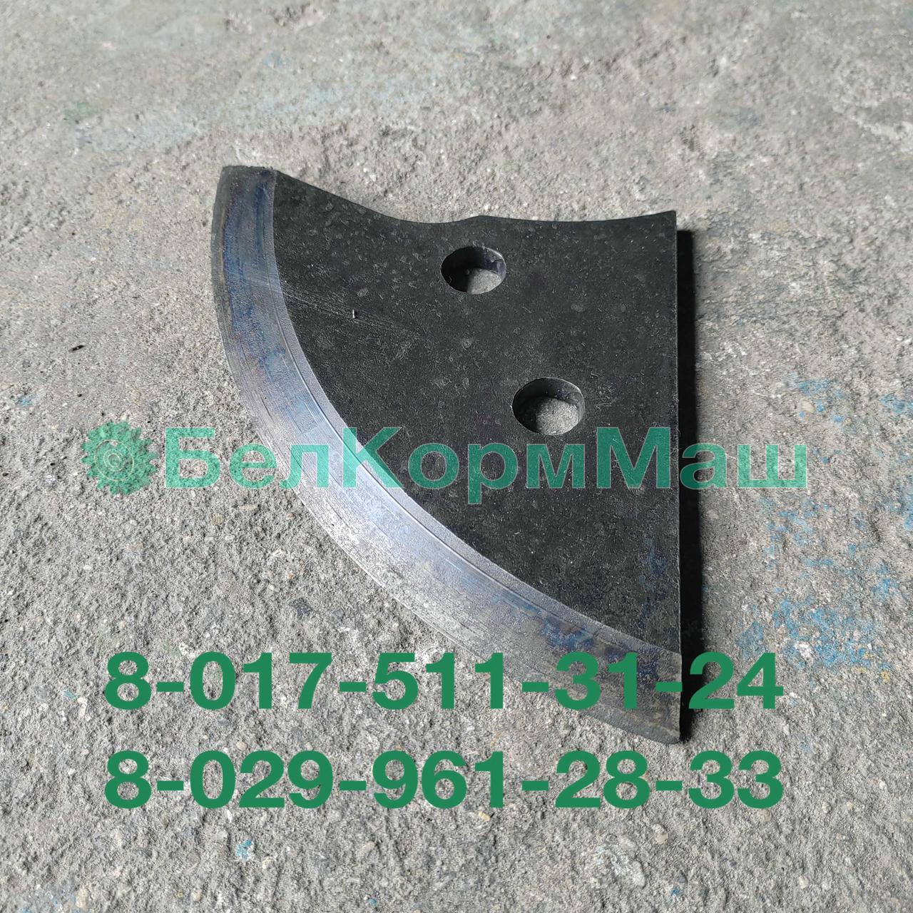 Нож секач ИСРК-12.02.00.001-01 к кормораздатчику ИСРК-12 "Хозяин"