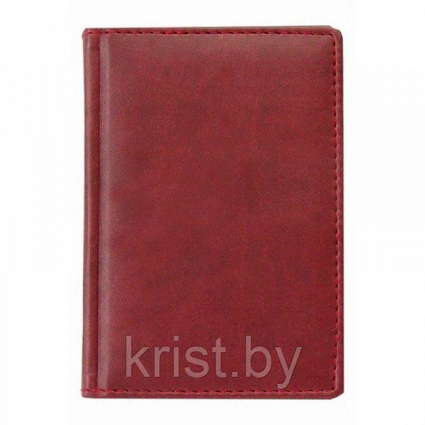 Визитница настольная Attache "Вива" на 72 визитки, 3 ряда, бордо