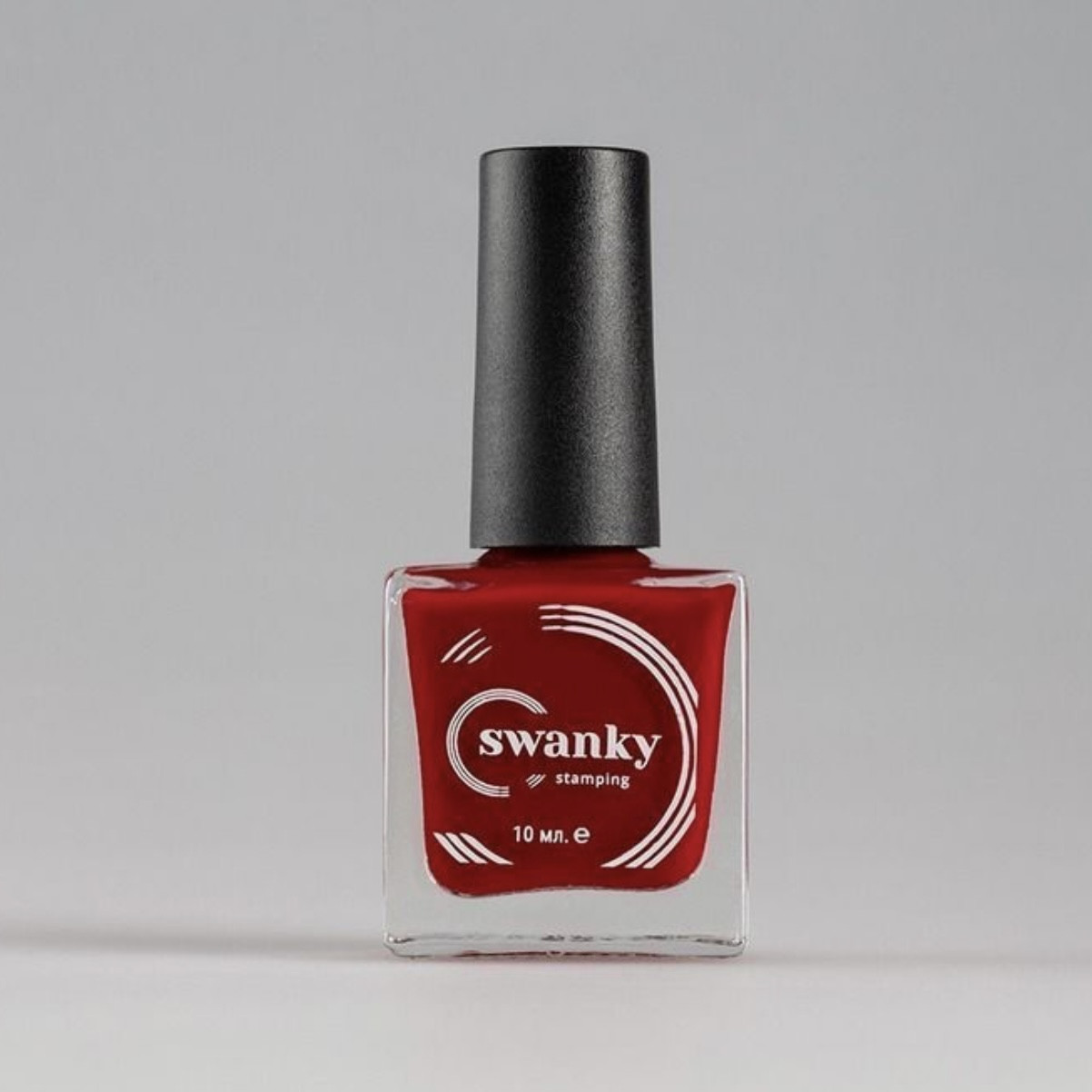 Swanky Stamping, Лак для стемпинга 007 - Красный (6 мл)