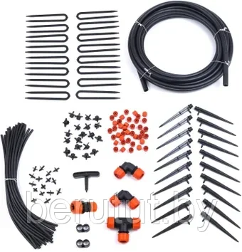 Микродождевой полив кустарников и деревьев Жук 40 растений