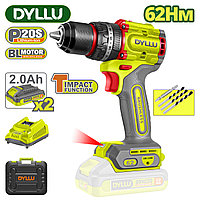 Дрель-шуруповерт ударная DYLLU DTCDP6281