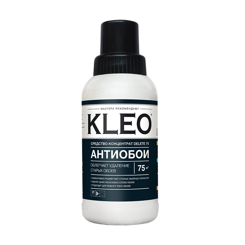 Средство для снятия обоев KLEO DELETE 75 (75 м2) 250 мл