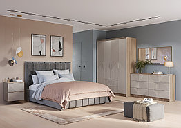 Спальня Эмилия - Комплект 2 - Дуб Смоки/Айриш MF03 (BTS)