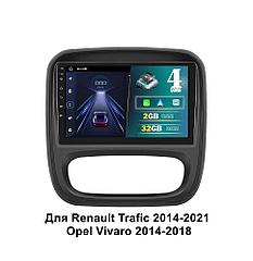 Штатная магнитола 9" TS7 2/32Gb для Renault Trafic 2014-2021