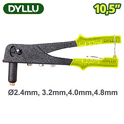 Заклепочник 2,4-4,8 мм 227мм DYLLU DTHR1610