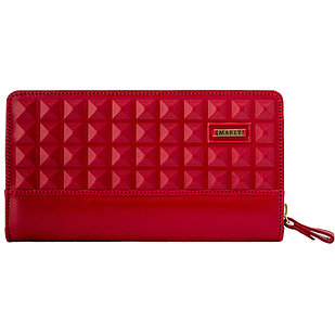 061-08-44-21 Портмоне большое сув. (н/к) с худ.вст.красный