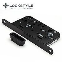 Механизм дверной врезной магнитный  LOCKSTYLE М411B WC стандарт AGB комплект с ответной планкой AL6