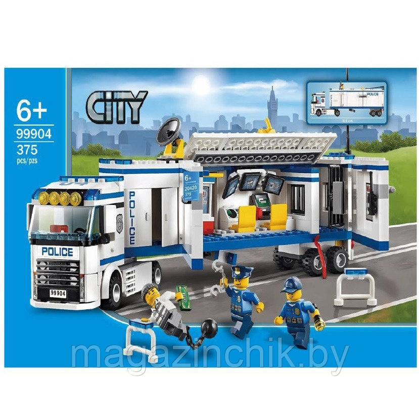 Конструктор Выездной отряд полиции Bela 10420 / 20420, аналог LEGO City (Лего Сити) 60044