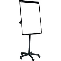 Флипчарт DELI, 1067*750 мм, с полкой, на стойке с роликами, маркеры, магниты, стиратель