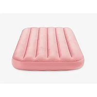 Надувной детский матрас-кровать розовый 157x88x18 см Intex Cozy Kidz