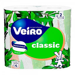 Полотенца бумажные Veiro Classic, 2 слоя, 2рул, 12м