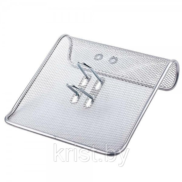 Подставка под календарь Brauberg "Germanium", металл, серебро