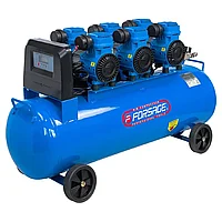 Компрессор поршневой с прямым приводом,6 цилиндров,безмасляный (ресивер 100л, 3.3 кВт, 8 бар, 630л/м, 230В)