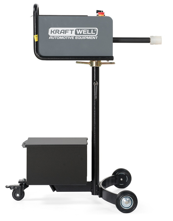 KraftWell KRW802 Станок для проточки тормозных дисков без снятия, фото 1