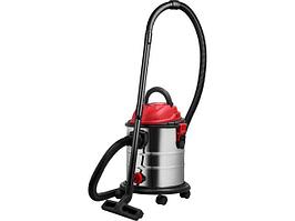 Пылесос строительный WORTEX VC 1512-1 WS 1200 Вт, 20 л, провод 4 м, шланг 3 м (без доп. розетки, 35 мм диаметр