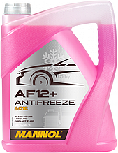 Антифриз G12+ красный MANNOL AF12+ Longlife 5 л