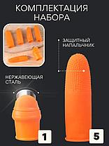 Садовый нож на палец, садовый напальчник для дачи, сада и огорода, фото 3