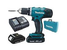 Аккум. дрель-шуруповерт MAKITA LXT DDF 453 SYE в чем. (18.0 В, 2 акк., 1.5 А/ч Li-Ion, 2 скор., 42 Нм, шурупы