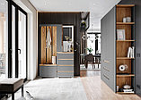 Прихожая ХЕЛЕН ПР-01 (Дуб Крафт золотой/ Графит) Стендмебель, фото 3