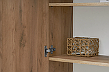 Прихожая РОДЖИНА (Дуб Крафт золотой/ Графит) МиФ, фото 7