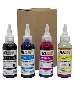 Комплект универсальных чернил Brother (тип B) Hi-Black, на водной основе, 4 цвета